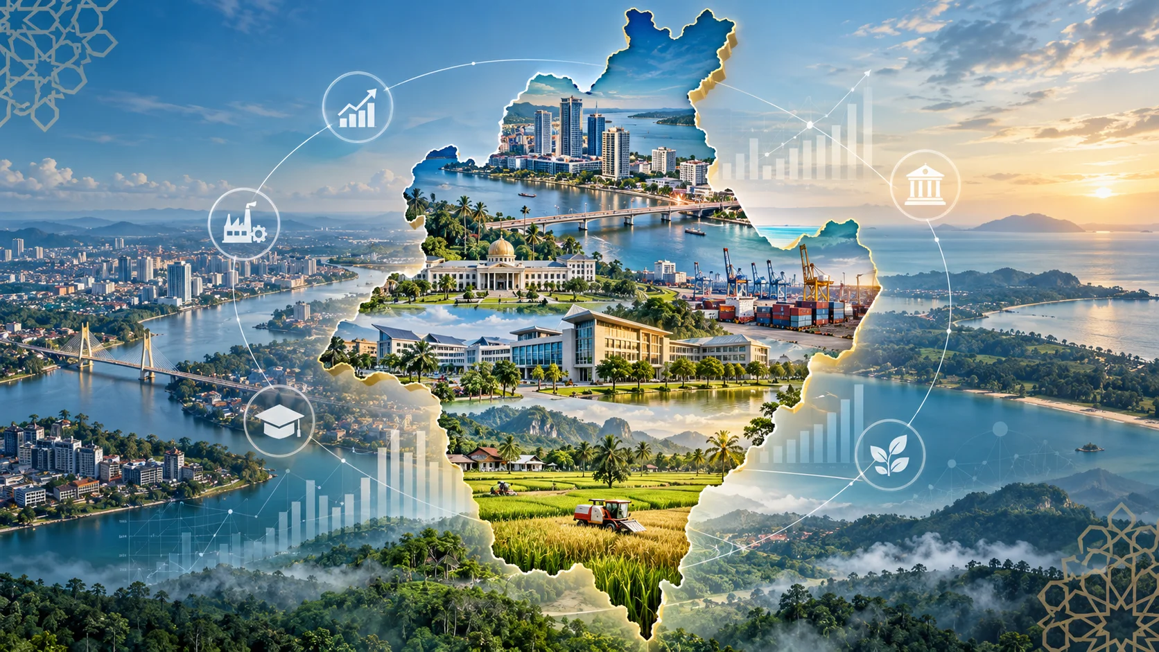 PMBI 2023–2033 meneruskan dasar Membangun Bersama Islam melalui kerangka pentadbiran dan pembangunan Kelantan menuju 2033.